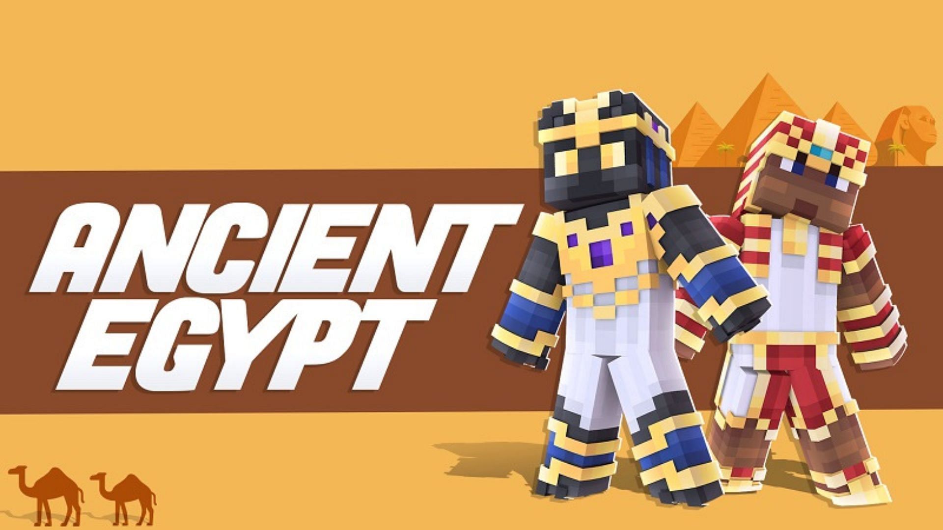 Ancient Egypt skin pack (Image via Mojang Studios)